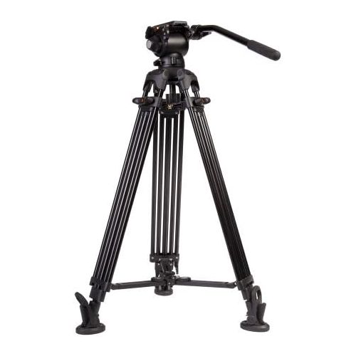  E-Image EG03A2 2 Stage Aluminum Tripod (Black)