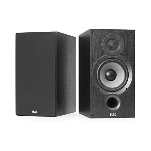  [아마존베스트]Last purchased on April 8, 2019 ELAC Debut 2.0 B6.2 Bookshelf Speakers, Black (Pair)