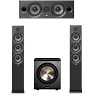 Elac Debut 2.0-3.1 System with 2 F6.2 Floorstanding Speakers, 1 C6.2 Center Speaker, 1 BICAcoustech Platinum Series PL-200 Subwoofer