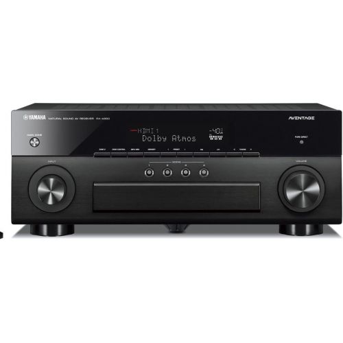  Elac F5.2 Debut 2.0 5.1-Ch Home Theater Speaker System with Yamaha AVENTAGE RX-A880 7.2-Channel 4K Network AV Receiver