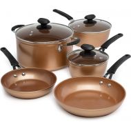 Ecolution EUCP-1208 Endure Nonstick Cookware, 8 Piece Set, Copper