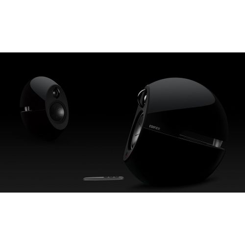  Edifier USA e25HD Luna Eclipse HD 2.0 Bluetooth Speakers with Digital Optical Input (Black)