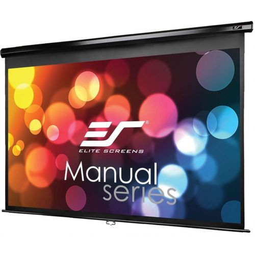  Visit the Elite Screens Store Elite Screens Manual Series, 84-INCH 16:9, Pull Down Manual Projector Screen with AUTO Lock, Movie Home Theater 8K / 4K Ultra HD 3D Ready, 2-Year Warranty, M84UWH-E30