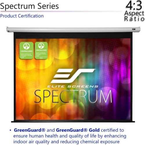  Elite Screens Starling Tab-Tension 2, 100 16:9, 12 Drop, Tensioned Electric Motorized Projector Screen, STT100UWH2-E12