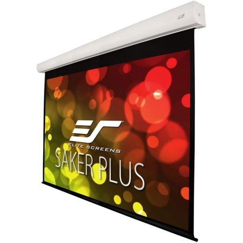  Visit the Elite Screens Store Elite Screens Saker, 180-inch 16:9 with 12 Drop, Electric Motorized Drop Down Projection Projector Screen, SK180XHW2-E12