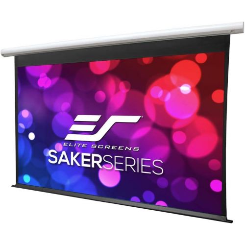  Visit the Elite Screens Store Elite Screens Saker, 180-inch 16:9 with 12 Drop, Electric Motorized Drop Down Projection Projector Screen, SK180XHW2-E12