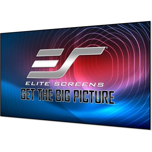 비보 Visit the Elite Screens Store Elite Screens Aeon Series, 120-inch 16:9, 8K / 4K Ultra HD Home Theater Fixed Frame EDGE FREE Borderless Projector Screen, CineWhite Matte White Front Projection Screen, AR120WH2