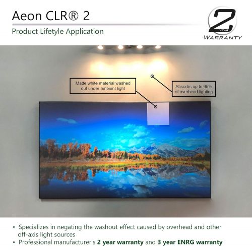 비보 Visit the Elite Screens Store Elite Screens Aeon Series, 120-inch 16:9, 8K / 4K Ultra HD Home Theater Fixed Frame EDGE FREE Borderless Projector Screen, CineWhite Matte White Front Projection Screen, AR120WH2