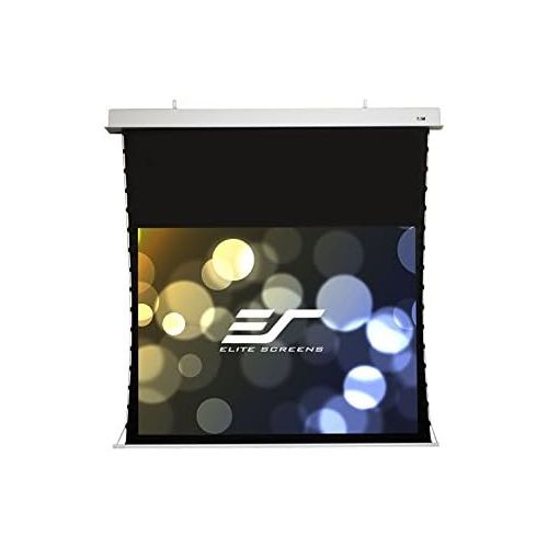  Elite Screens Evanesce Tab-Tension, 95-inch 2.35:1, Tensioned In-Ceiling Projection Projector Screen, ITE95C-E30