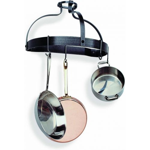  Enclume Premier Wall Crown Pot Rack, Hammered Steel