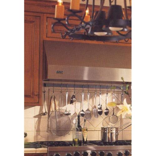  Enclume Premier 48-Inch Utensil Bar Wall Pot Rack, Stainless Steel