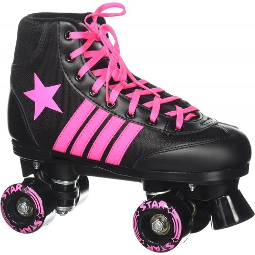  Epic Skates Star Vela IndoorOutdoor Classic High-Top Quad Roller Skates