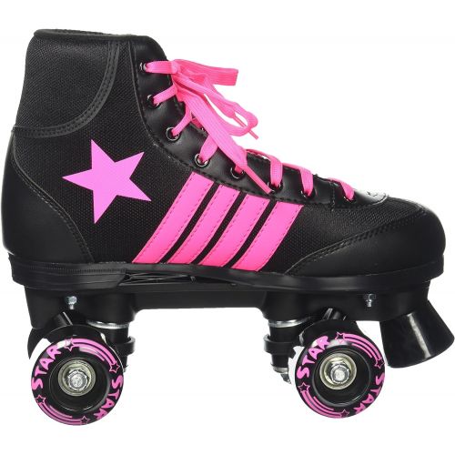  Epic Skates Star Vela IndoorOutdoor Classic High-Top Quad Roller Skates