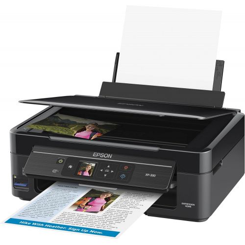 엡손 [아마존베스트]Epson Expression Home XP-330 Wireless Color Photo Printer with Scanner and Copier, Amazon Dash Replenishment Enabled