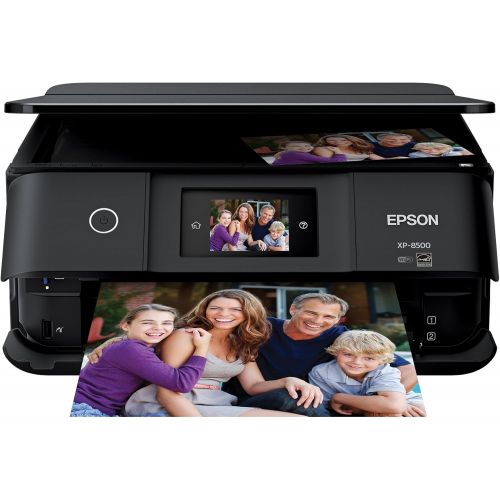 엡손 [아마존베스트]Epson Expression Photo XP-8500 Wireless Color Photo Printer with Scanner and Copier, Amazon Dash Replenishment Enabled
