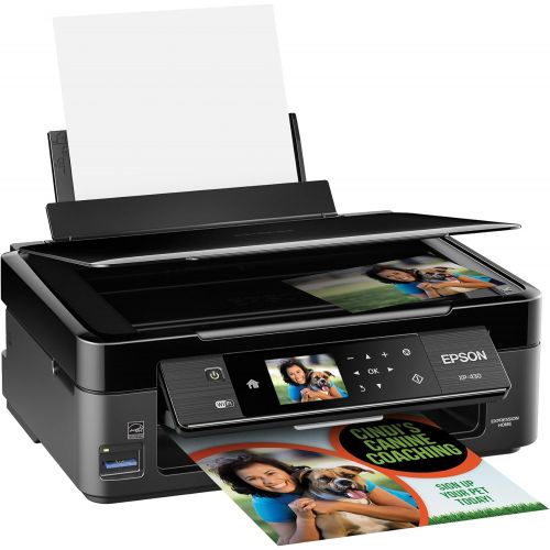 엡손 [아마존베스트]Epson Expression Home XP-430 Wireless Color Photo Printer with Scanner and Copier, Amazon Dash Replenishment Enabled