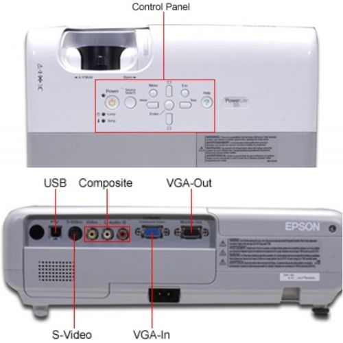엡손 Visit the Epson Store Epson PowerLite S5 Business Projector (SVGA Resolution 800x600) (V11H252020)