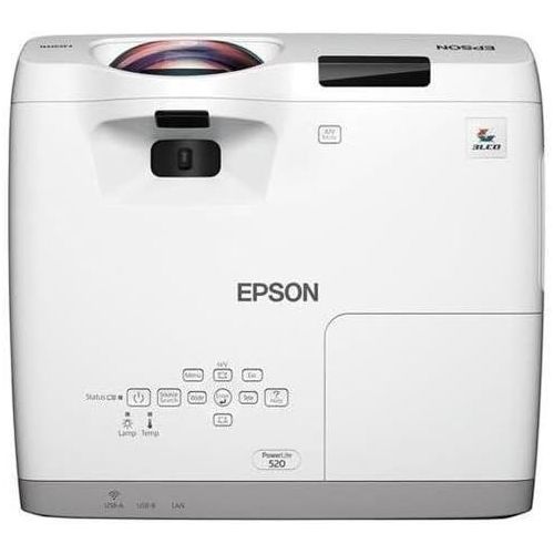 엡손 Visit the Epson Store Epson PowerLite 520 XGA Short Throw