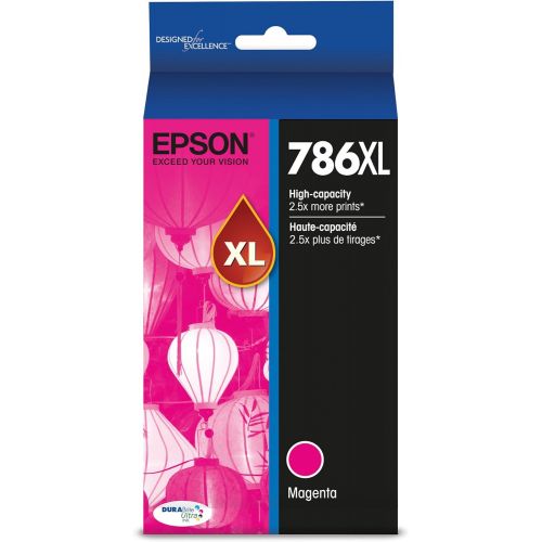 엡손 Epson T786XL-BCS DURABrite Ultra Black High Capacity and Color Combo Pack Standard Capacity Cartridge Ink