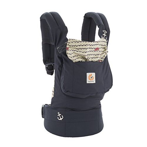 에르고베이비 Visit the Ergobaby Store Ergobaby Original Award Winning Ergonomic Multi-Position Baby Carrier with X-Large Storage Pocket, Sailor