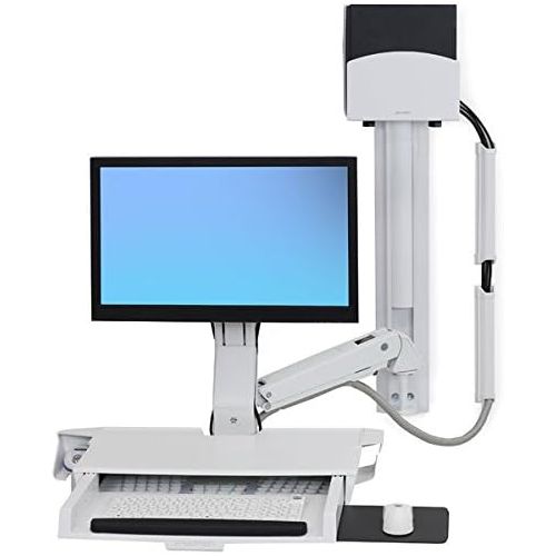  Ergotron Bright White Sv Combo Arm WS (45-272-216)