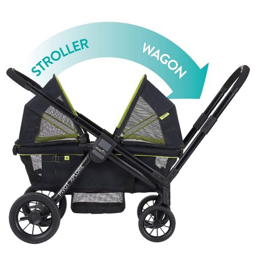 이븐플로 Evenflo Pivot Xplore All-Terrain Stroller Wagon Wayfarer