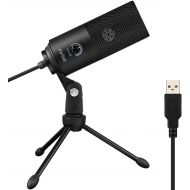 USB Microphone,Fifine Metal Condenser Recording Microphone For Laptop MAC Or Windows Cardioid Studio Recording Vocals, Voice Overs,Streaming Broadcast And YouTube Videos.(669B)