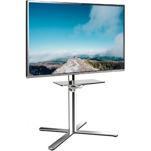  FLEXIMOUNTS C01 TV Cart LCD Stand 32-60 LCDLED Plasma Flat Panel Screen & up to 66 lbs