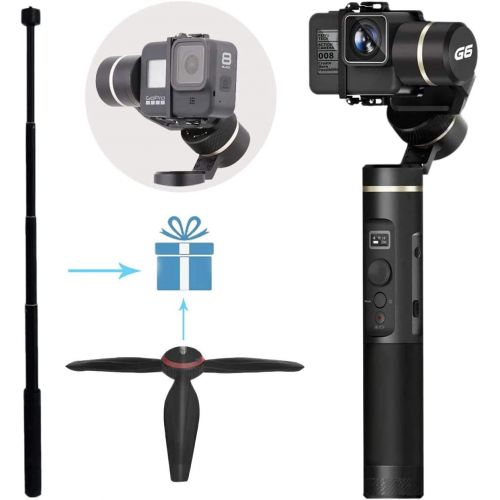  Feiyu G6 handheld gimbal for Gopro hero654 including Adjustable Tripod and Extension Rod