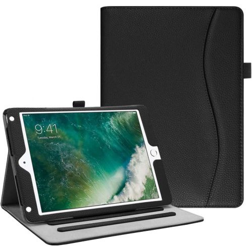  [아마존베스트]Fintie iPad 9.7 2018 2017 / iPad Air 2 / iPad Air Case - [Corner Protection] Multi-Angle Viewing Folio Cover w/ Pocket, Auto Wake / Sleep for Apple iPad 6th / 5th Gen, iPad Air 1 /