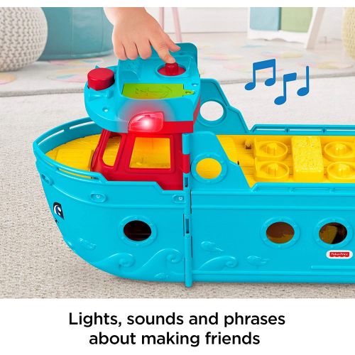 피셔프라이스 Visit the Fisher-Price Store Fisher-Price Little People Travel Together Friend Ship