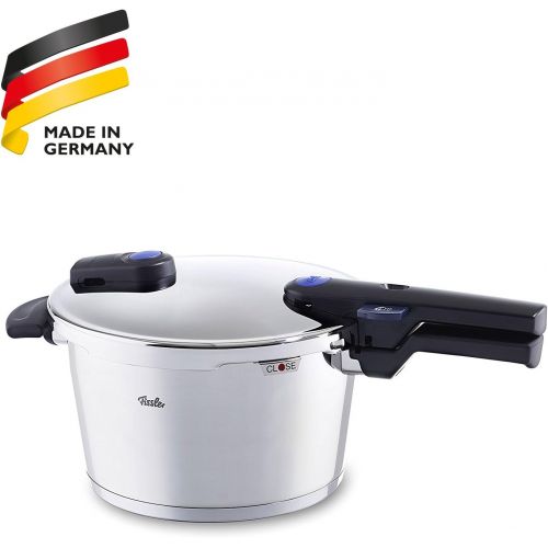  Fissler FISS-60070008079 Vitaquick Pressure Cooker, 8.5 Quart, Stainless Steel