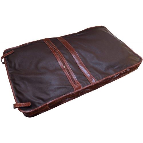  Visit the Floto Store Floto Luggage Venezia Garment Bag Suitcase, Vecchio Brown, Large