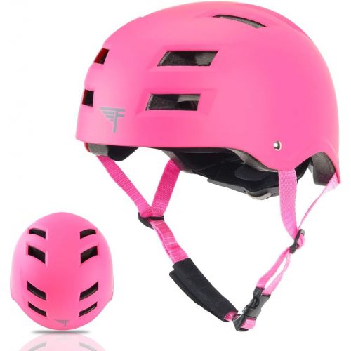  Flybar Dual Certified CPSC Multi Sport Kids & Adult Bike and Skateboard Adjustable Dial Helmet  Multiple Colors & Sizes