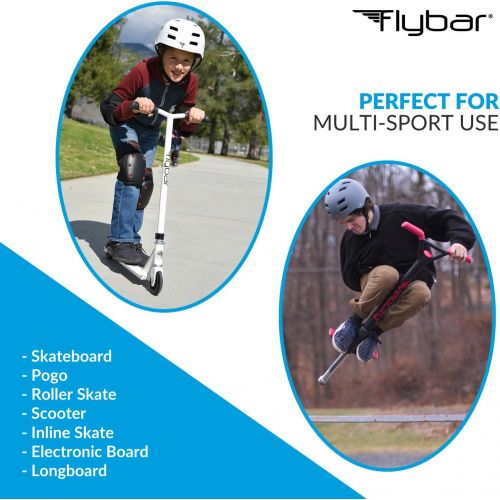  Flybar Dual Certified CPSC Multi Sport Kids & Adult Bike and Skateboard Adjustable Dial Helmet  Multiple Colors & Sizes