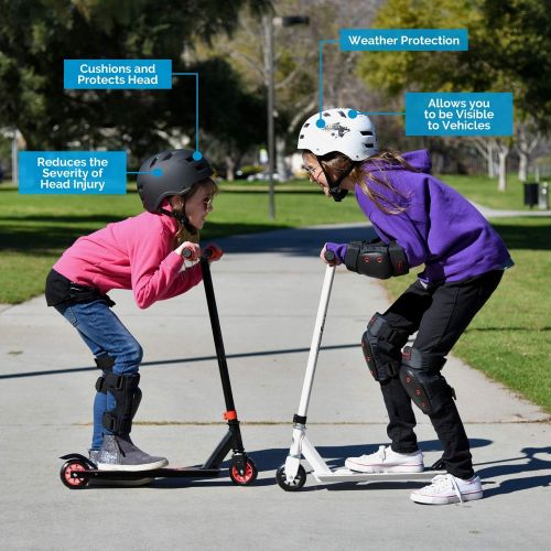  Flybar Dual Certified CPSC Multi Sport Kids & Adult Bike and Skateboard Adjustable Dial Helmet  Multiple Colors & Sizes