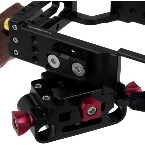  Fotodiox Pro Cinema Sharkcage for Sony a7II, a7R II Cameras - Skeleton Housing, Protective Video Cage - Black