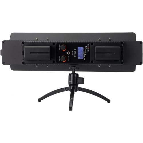  Fotodiox FlapJack LED C-208AS Bicolor PhotoVideo Edge Light Kit - Includes Battery, Power Supply Cable, Light Stand Mount Bracket, AC Adapter