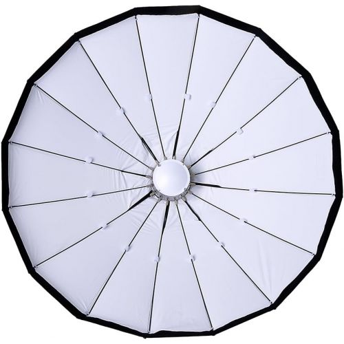  Fotodiox EZ-Pro 56in (140cm) Collapsible Beauty Dish Softbox with Multiblitz P Speedring Insert