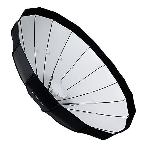  Fotodiox EZ-Pro 48in (120cm) Collapsible Beauty Dish Softbox with Speedotron Speedring Insert