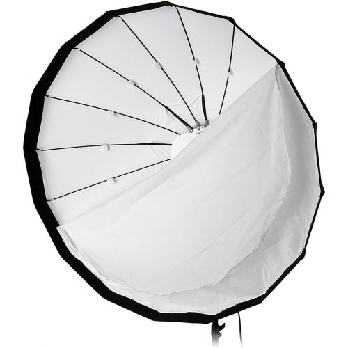  Fotodiox EZ-Pro 48in (120cm) Collapsible Beauty Dish Softbox with Speedotron Speedring Insert