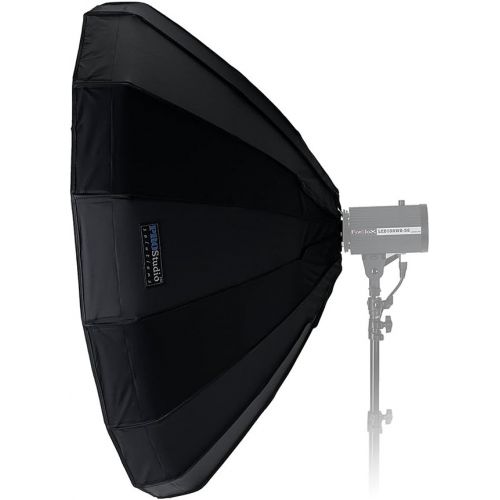  Fotodiox EZ-Pro 48in (120cm) Collapsible Beauty Dish Softbox with Norman 900 Speedring Insert