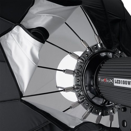  Fotodiox EZ-Pro 40in (100cm) Collapsible Beauty Dish Softbox with Flash (Speedlight) Speedring Insert