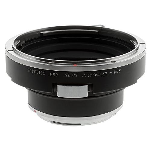  Fotodiox Pro Shift Adapter Shift Lens Mount Shift Adapter - Bronica SQ Mount Lens to Canon EOS (EF, EF-S) Mount SLR Camera Body, Fotodiox Black (SQ-EOS-P-Shift)