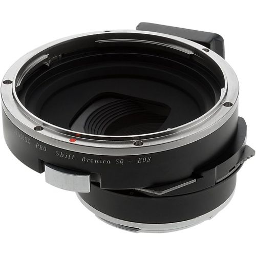 Fotodiox Pro Shift Adapter Shift Lens Mount Shift Adapter - Bronica SQ Mount Lens to Canon EOS (EF, EF-S) Mount SLR Camera Body, Fotodiox Black (SQ-EOS-P-Shift)