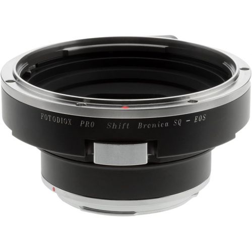  Fotodiox Pro Shift Adapter Shift Lens Mount Shift Adapter - Bronica SQ Mount Lens to Canon EOS (EF, EF-S) Mount SLR Camera Body, Fotodiox Black (SQ-EOS-P-Shift)