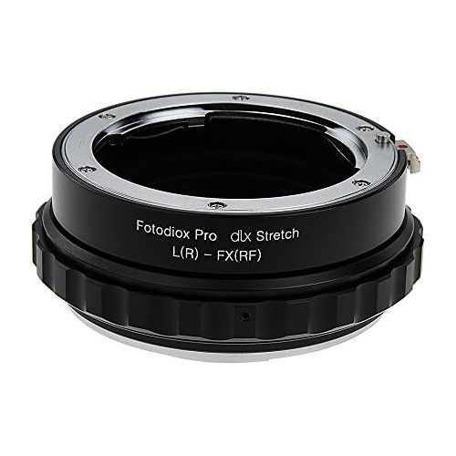  Fotodiox DLX Stretch Lens Mount Adapter - Leica R SLR Lens to fuji film X-Series Mirrorless Camera Body with Macro Focusing Helicoid and Magnetic Drop-In Filters
