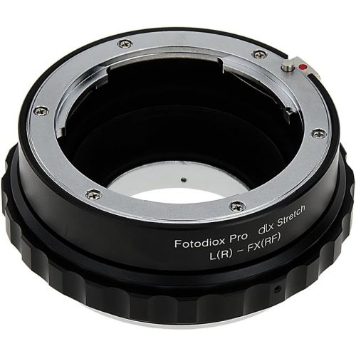  Fotodiox DLX Stretch Lens Mount Adapter - Leica R SLR Lens to fuji film X-Series Mirrorless Camera Body with Macro Focusing Helicoid and Magnetic Drop-In Filters