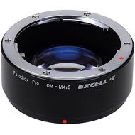 Fotodiox Fotodiox Pro Excell+1 Lens Adapter w Focal Reducing Light Gathering Optics - OM Lens to MFT Camera