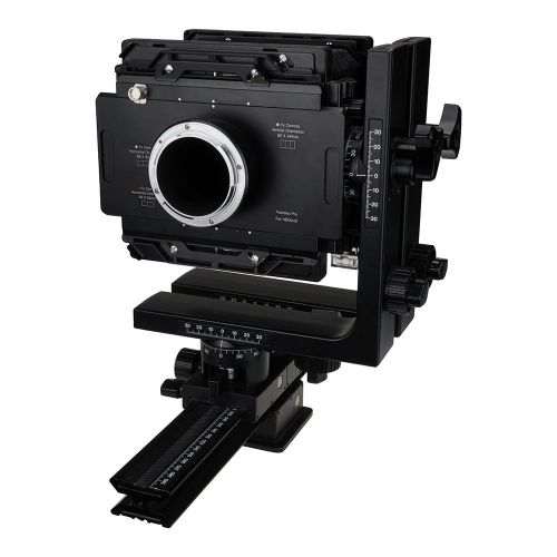  Fotodiox Pro Hasselblad XCD Mount Mirrorless Digital Camera Back (Such as X1D-50c) to Large Format 4x5, Black (4x5-xcd-pro)